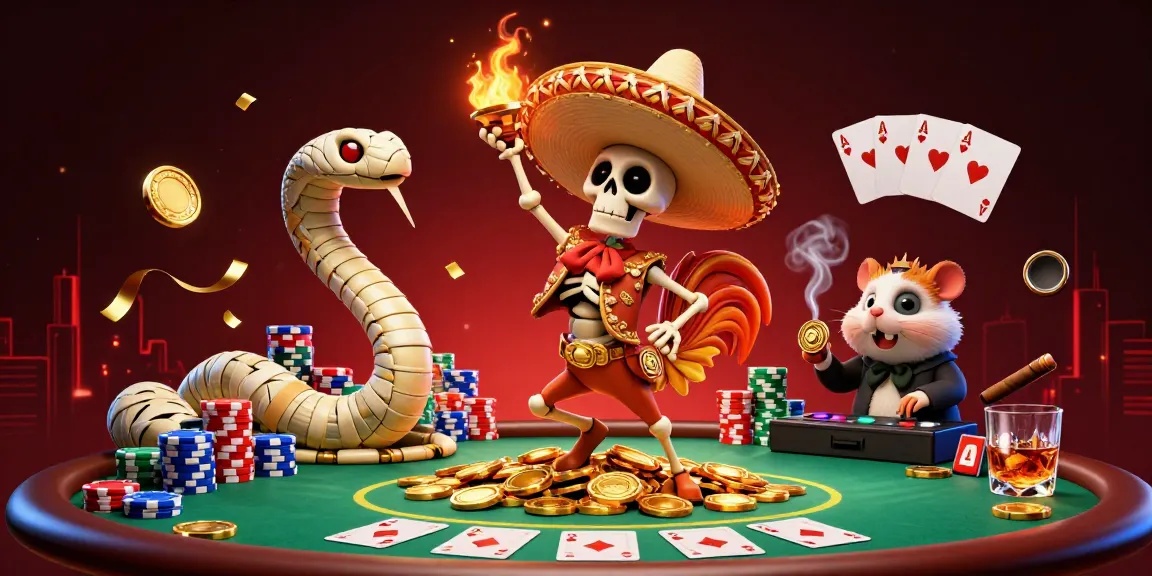 88kbet showcases a lively scene with characters and poker elements celebrating at the casino.